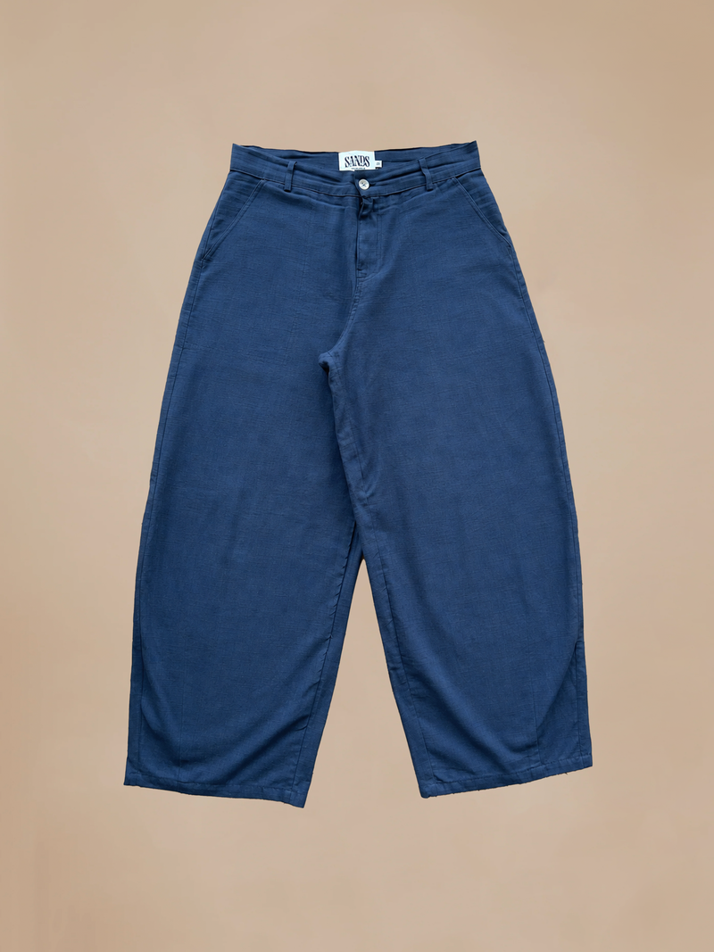 Navy Mashrabiya Pants