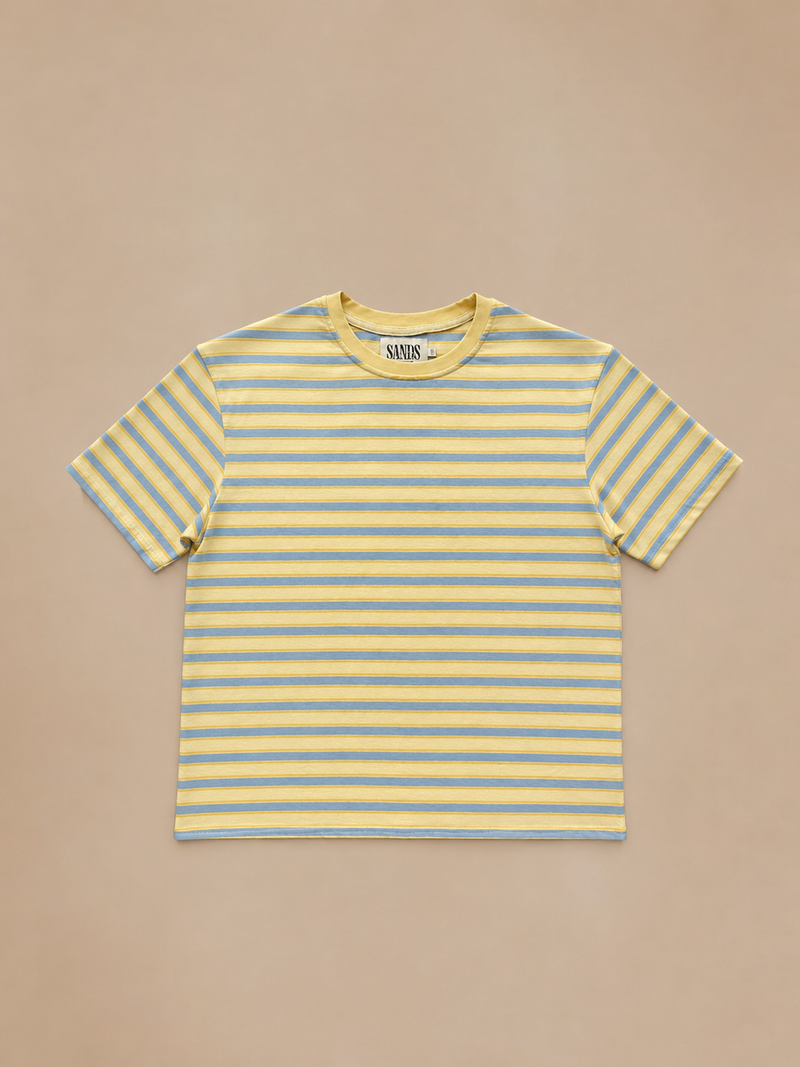 AlMoudira Sunset Stripe Tshirt