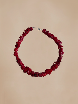 Bamboo Coral Necklace