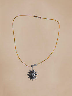 Silver Sun Necklace